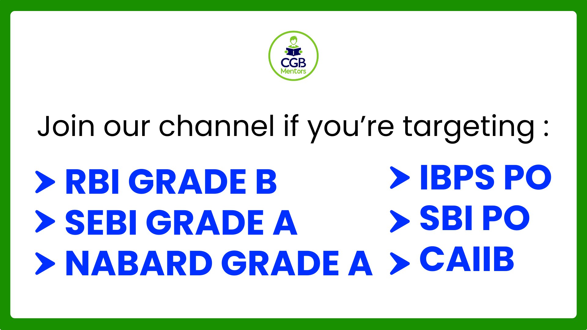 CGBMentors