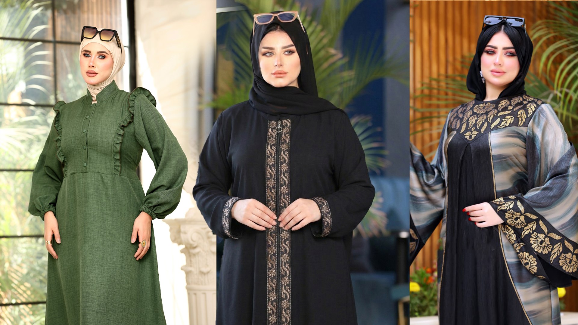 مكتب اولاد جمال للعبايات والانجري والاسدلات والطرح والخمارات والنقابات