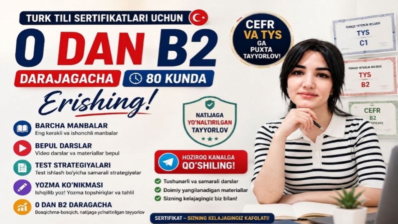 TURK TILI | Nilufar Dilshodovna 🇹🇷