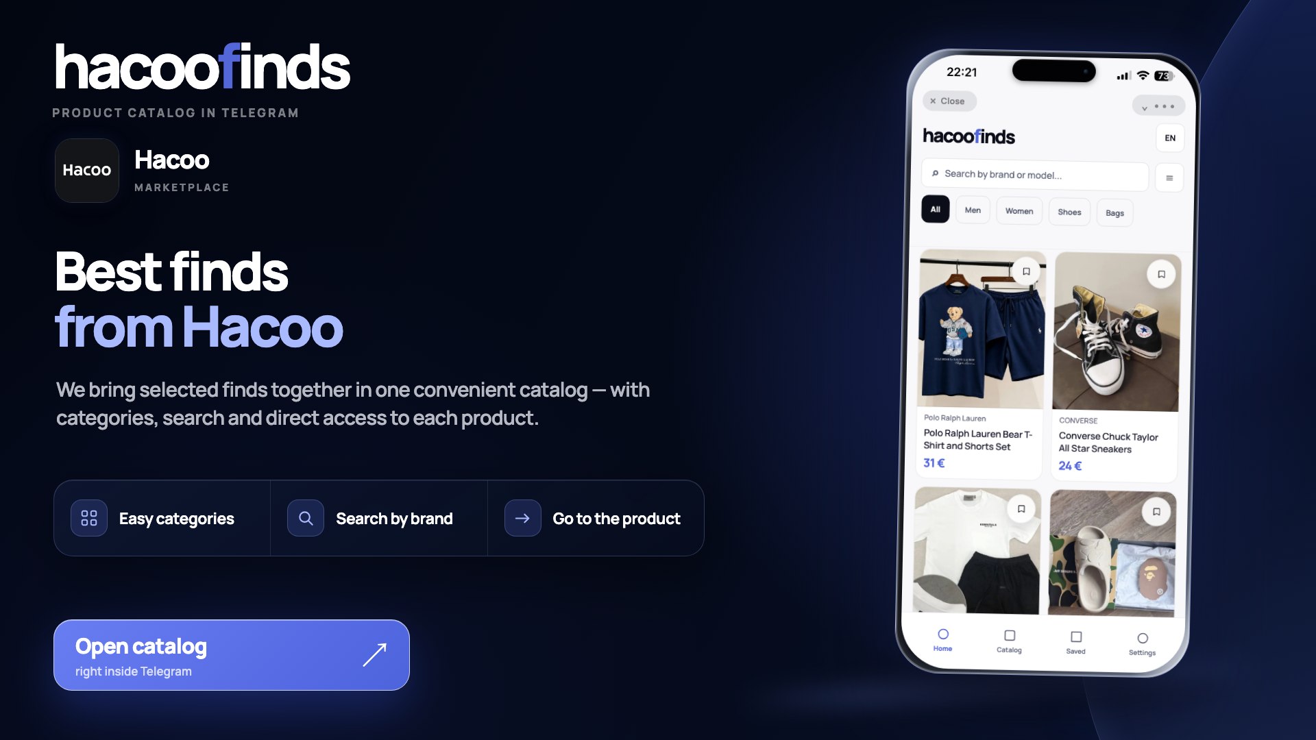 hacoofinds app