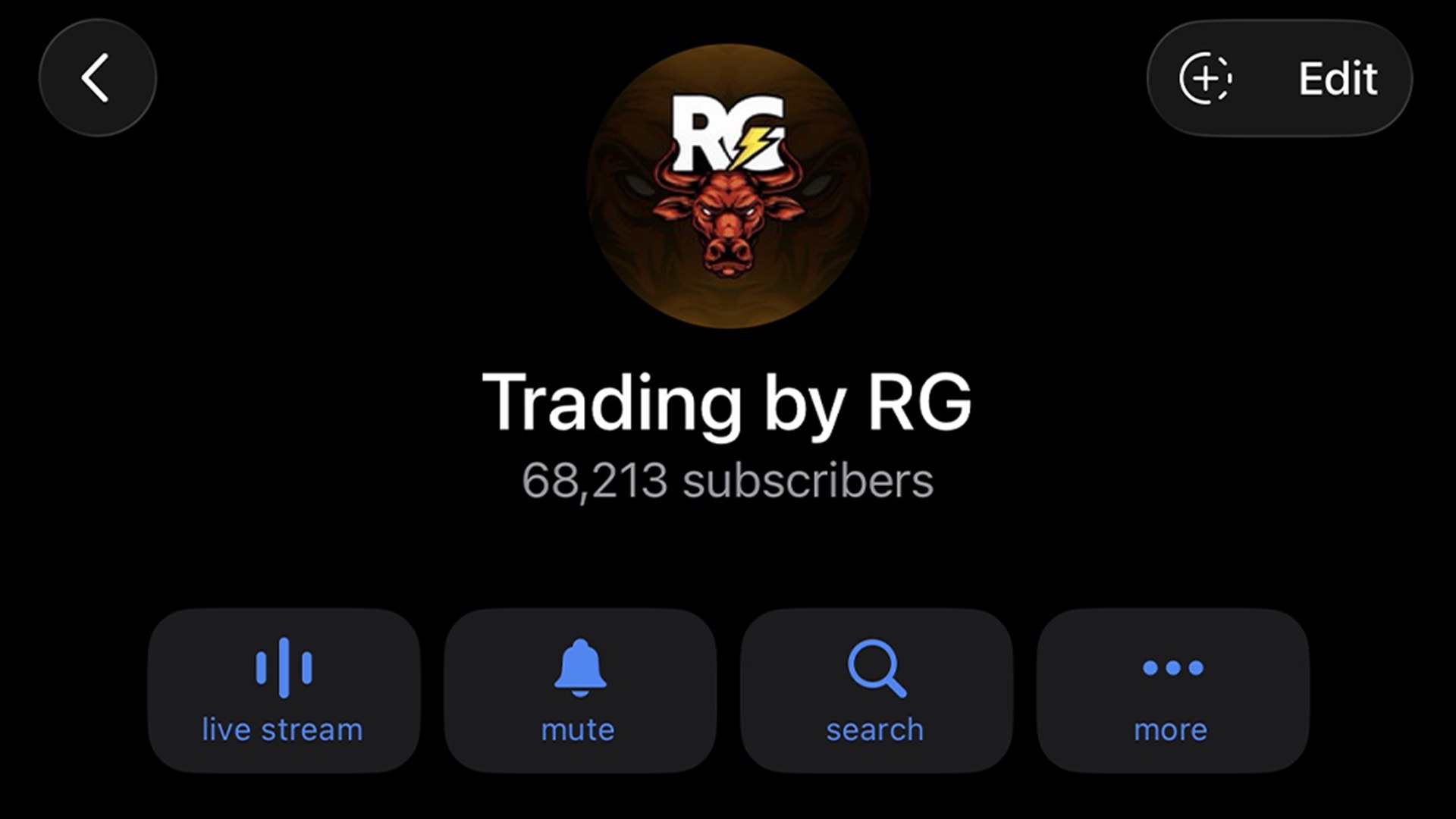 Trading by RG
