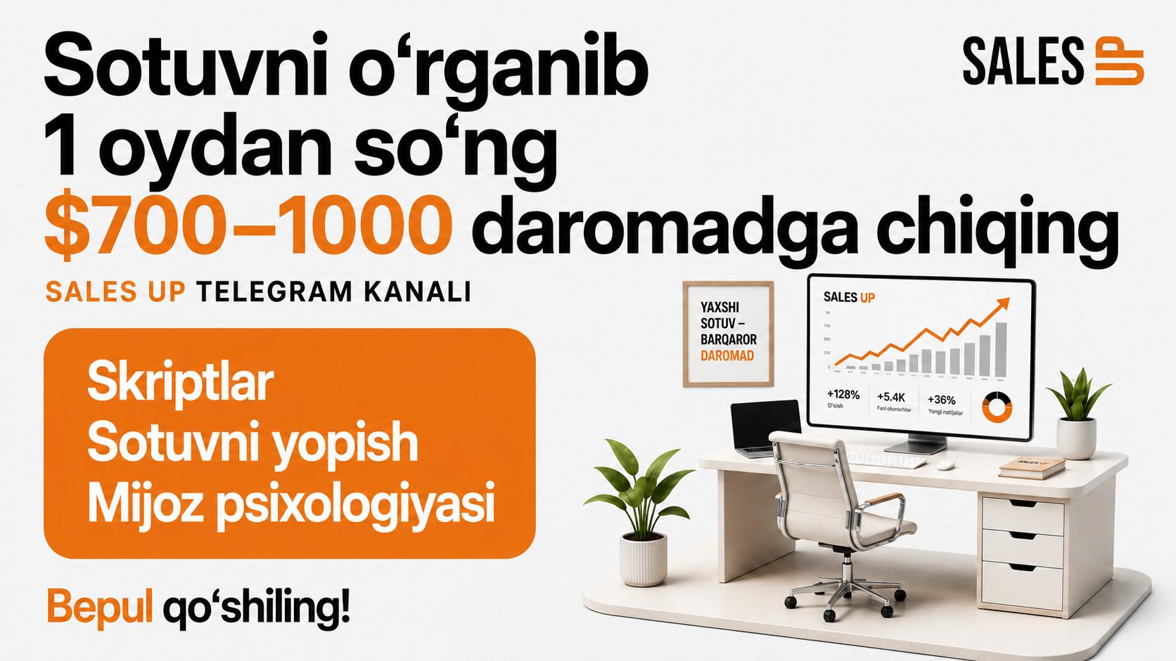 Sales - Up | Sotuv | Kasb