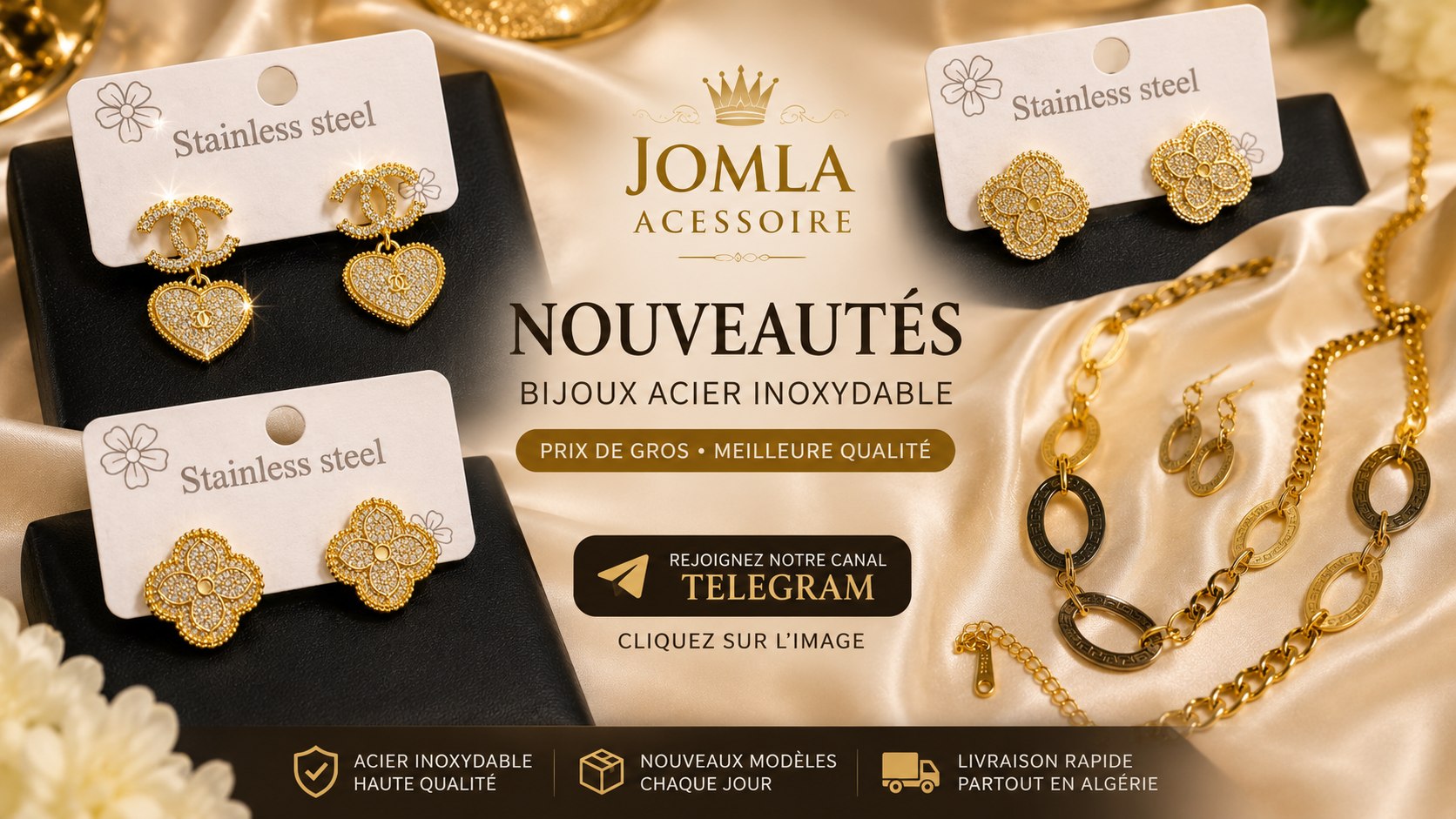 سوق الجملة للمجوهرات والإكسسوارات