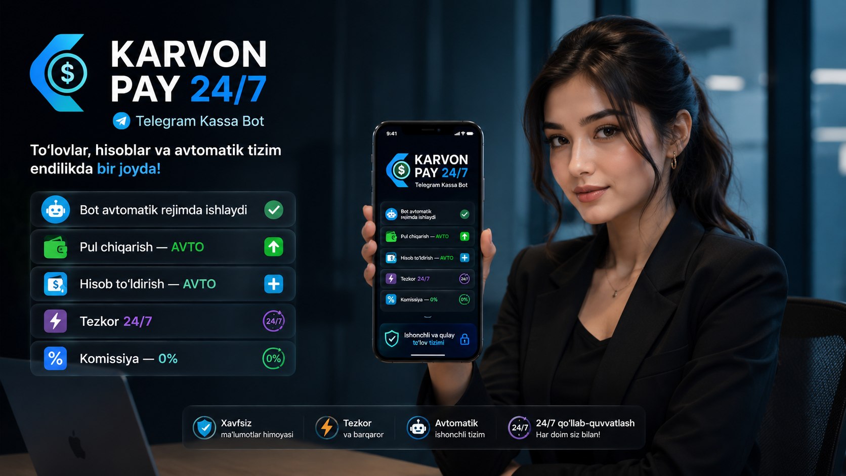 KARVON PAY 24/7 🇺🇿