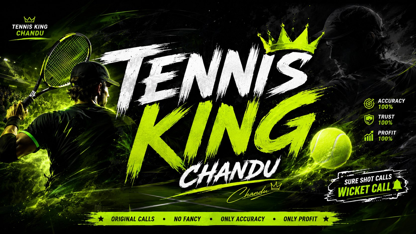TENNIS KING ( CHANDU BHAI )
