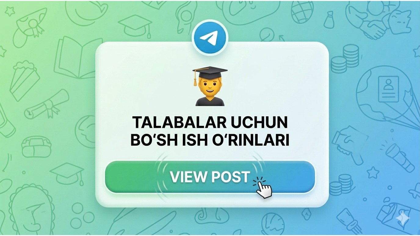 Talabalar uchun | Vakansiyalar