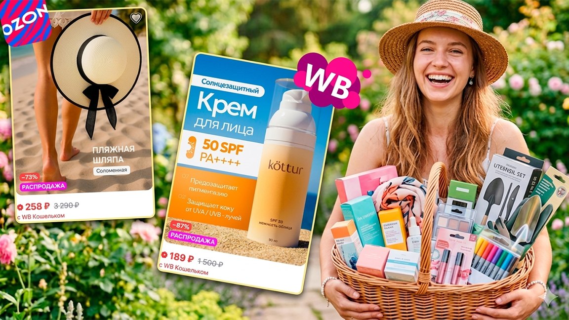 СКИДКОЧЕКЕР 🔥 | Скидки WB, Ozon, ЯМ