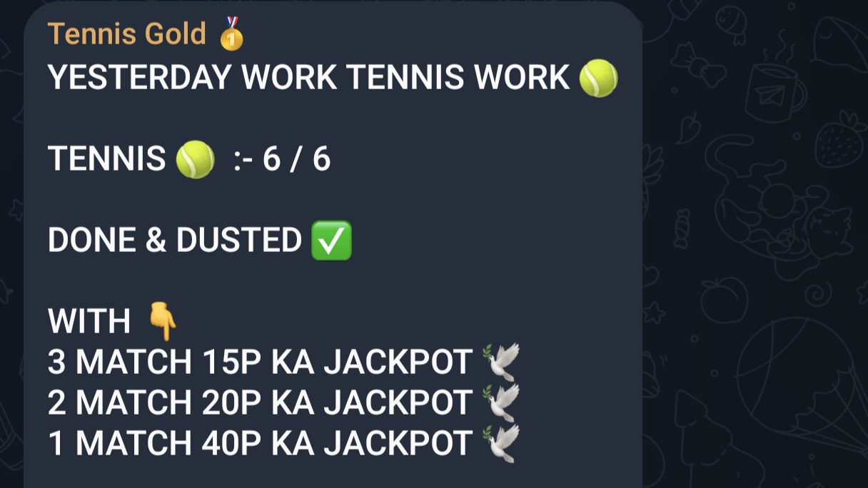 Tennis Gold 🥇