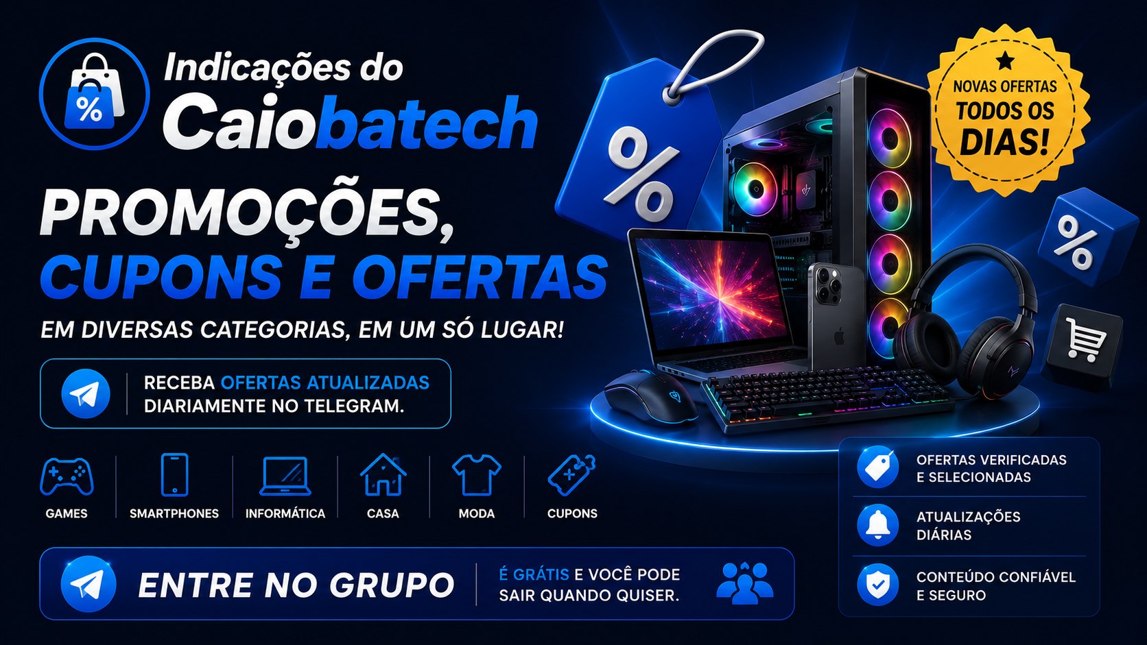 Indicações do CaiobaTech