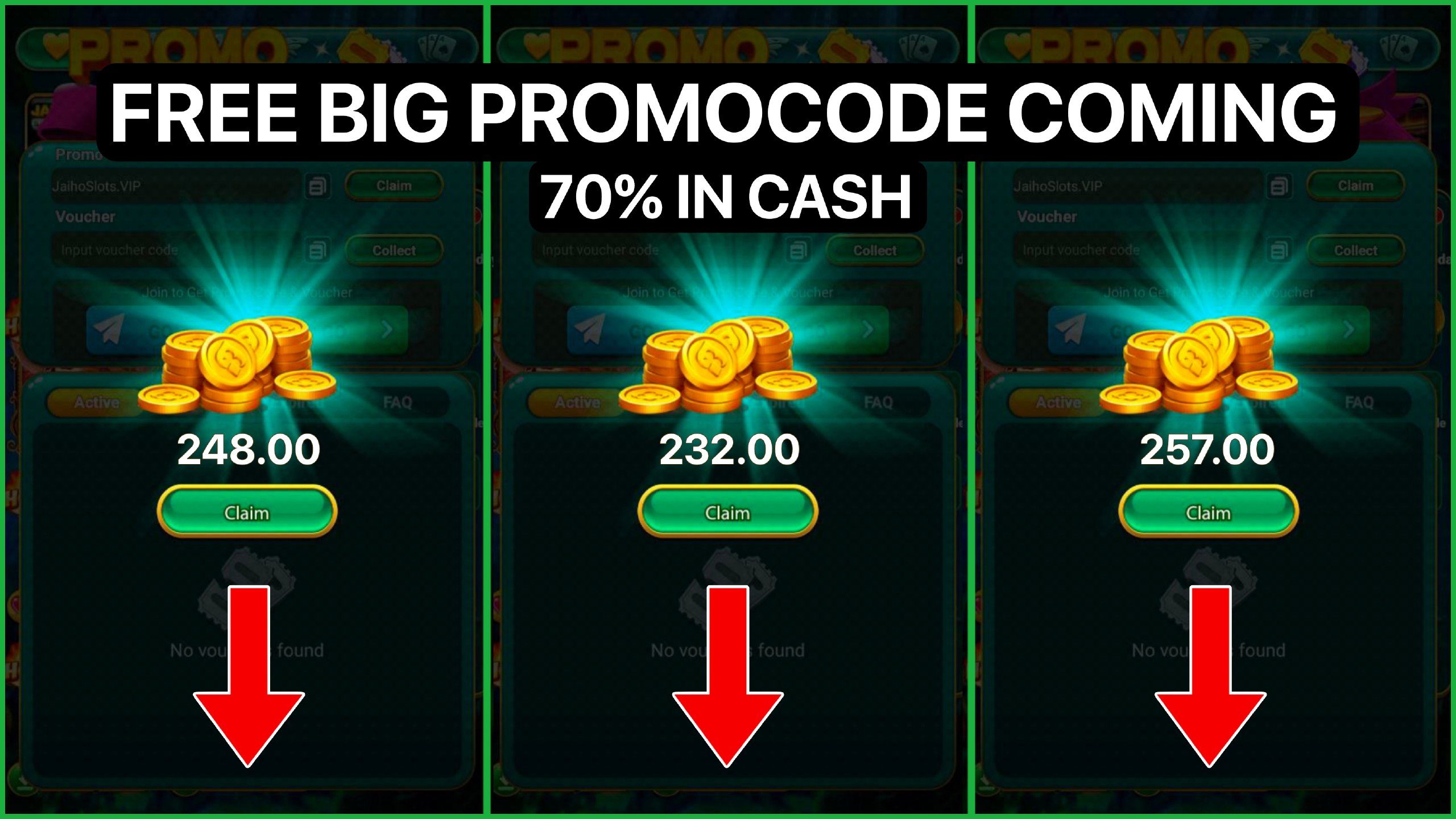 All Yono Big Codes