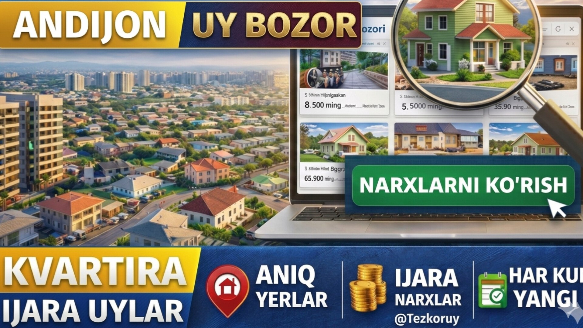 ⚡️ TEZKORUY | ANDIJON UY BOZOR
