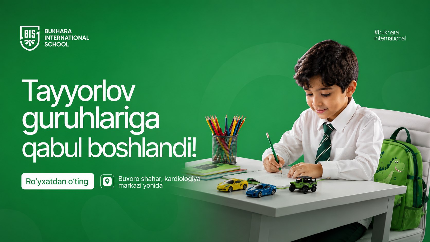 Bukhara International School | QABUL BOSHLANDI