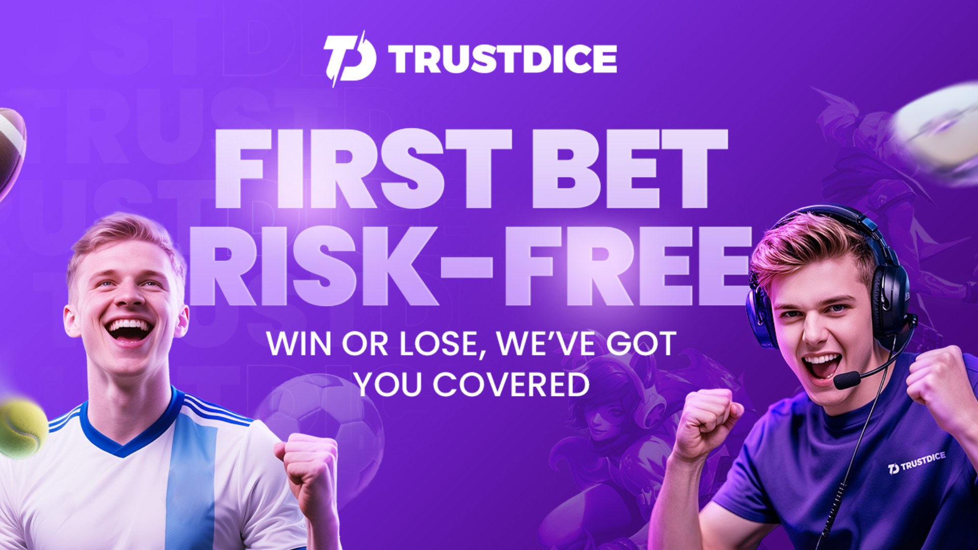 🎮 TrustDice Sports Lounge ⚽️