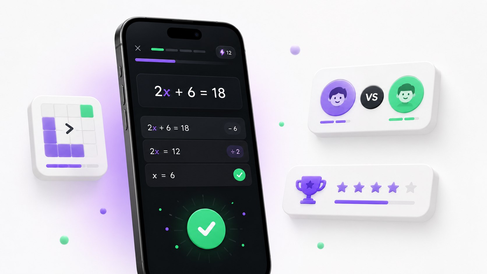 Mathlete — O'rgan. Mashq qil. G'olib bo'l.