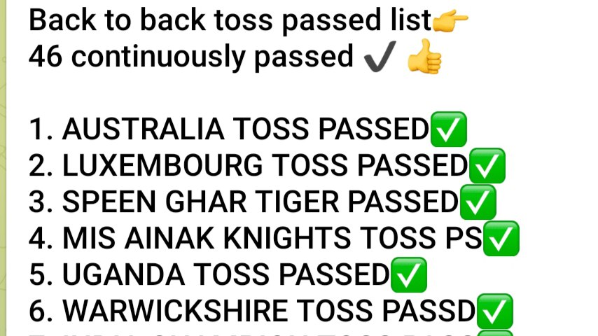 TOSS KING RAJ