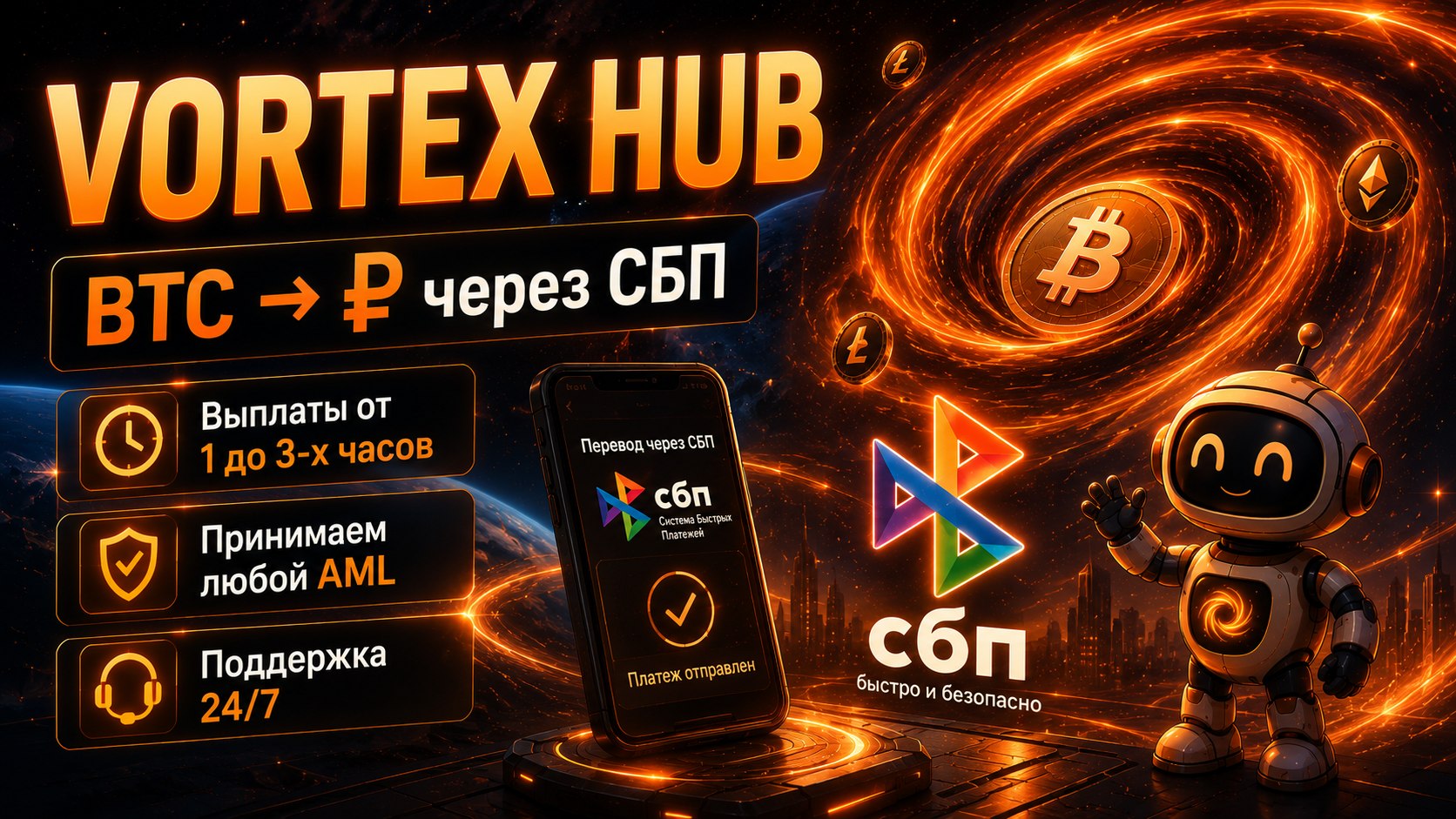 Vortex BTC Hub