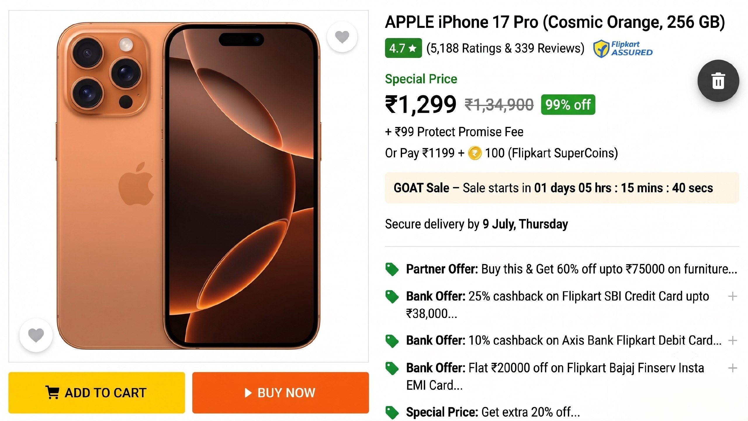 Daily Offer's & Deals