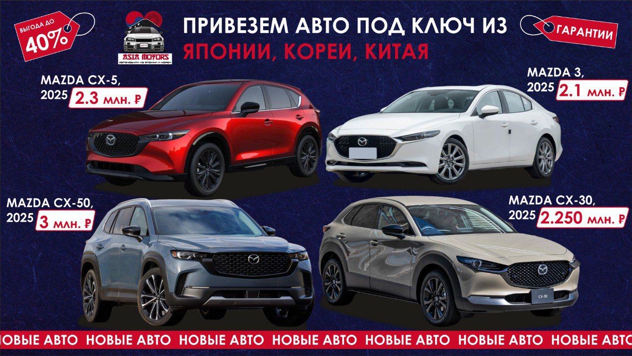 Азия Моторс - Авто из Кореи | Китая| Японии