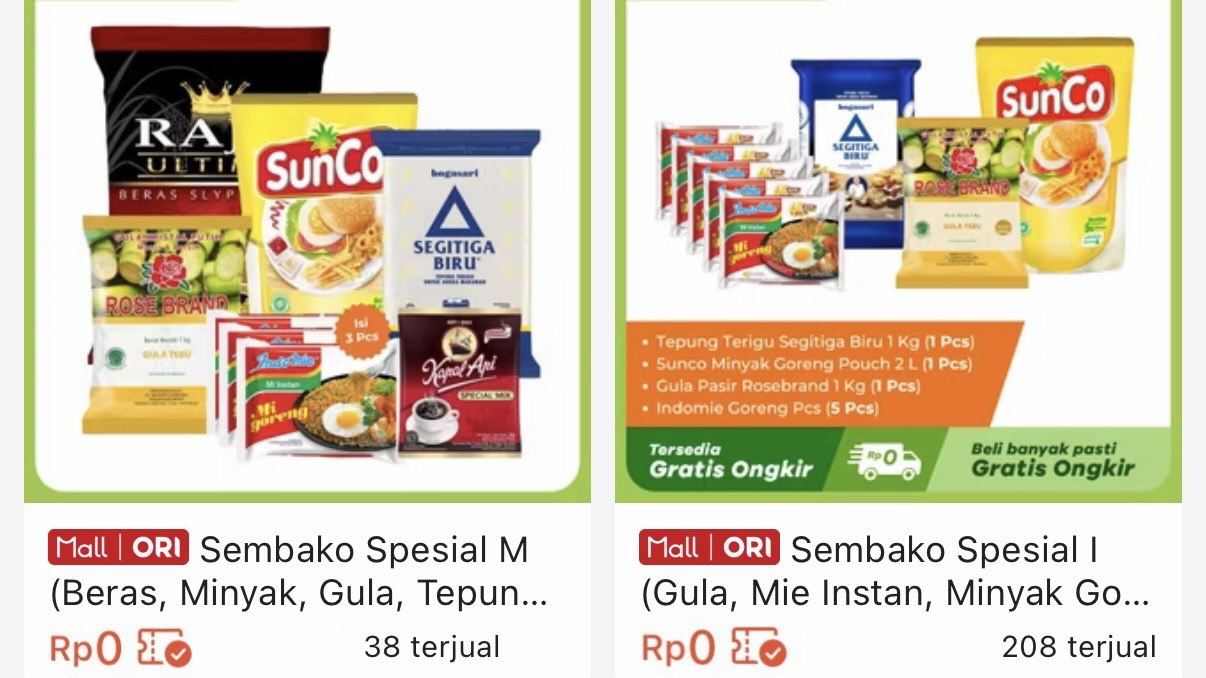 RACUN BELANJA SHOPEE