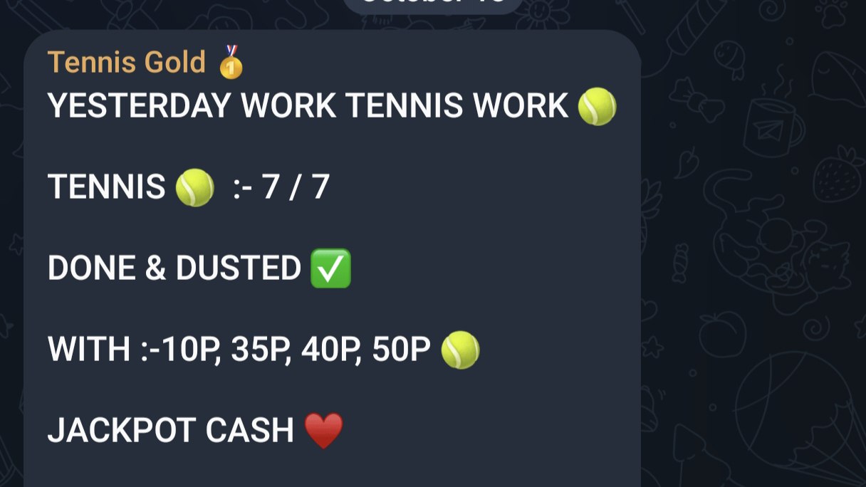 Tennis Gold 🥇