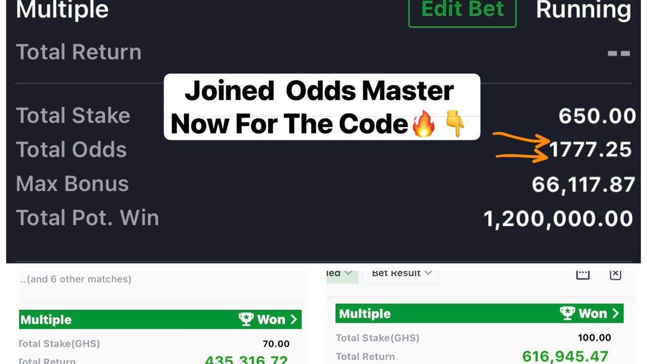 ODDS MASTER🏀⚽️🏓