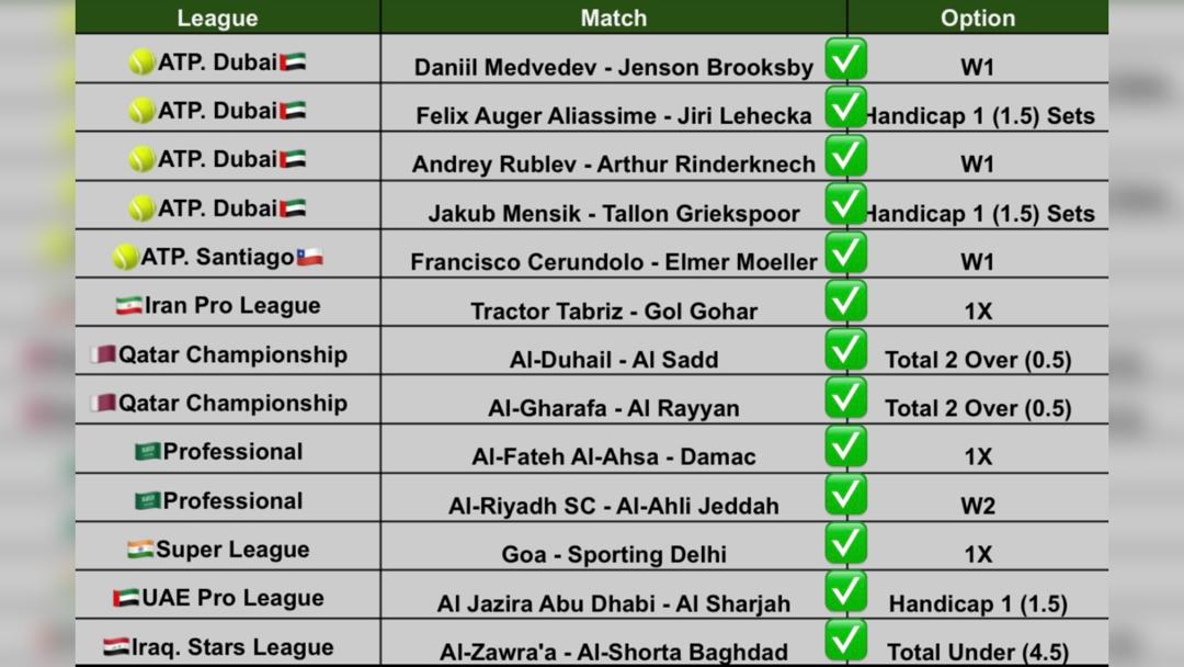 Green Picks ⚽️ (Free)