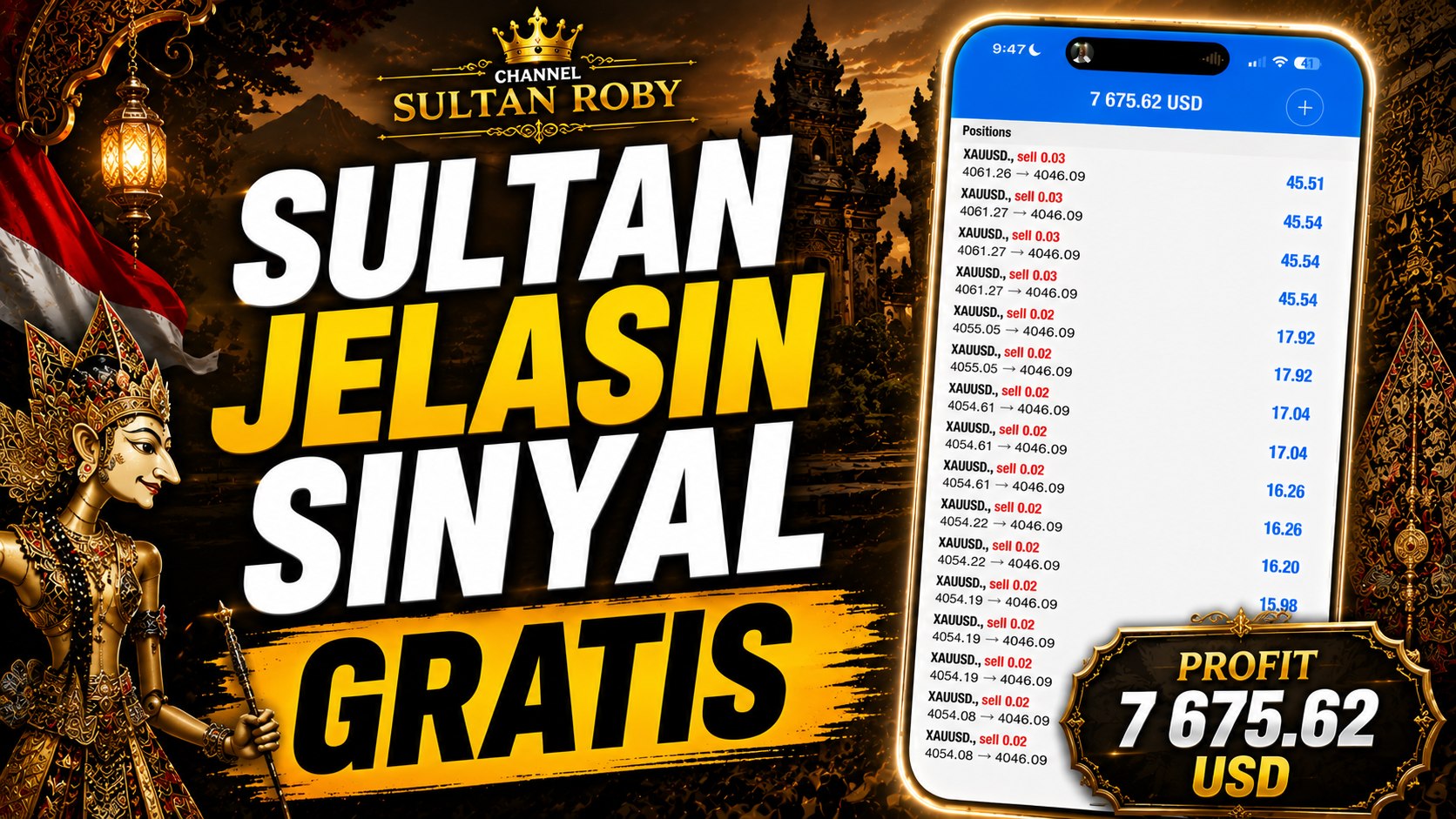 Roby Sultan Gold Flip