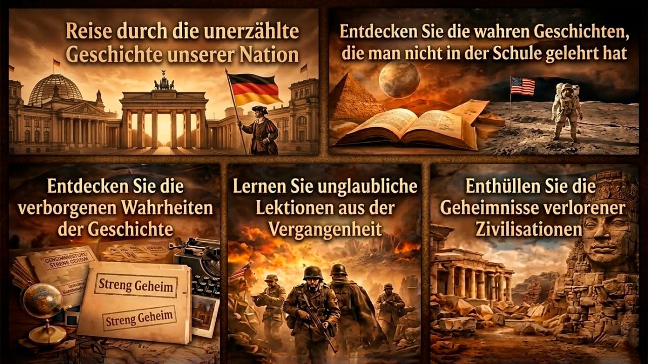 VERBORGENE GESCHICHTE 🇩🇪
