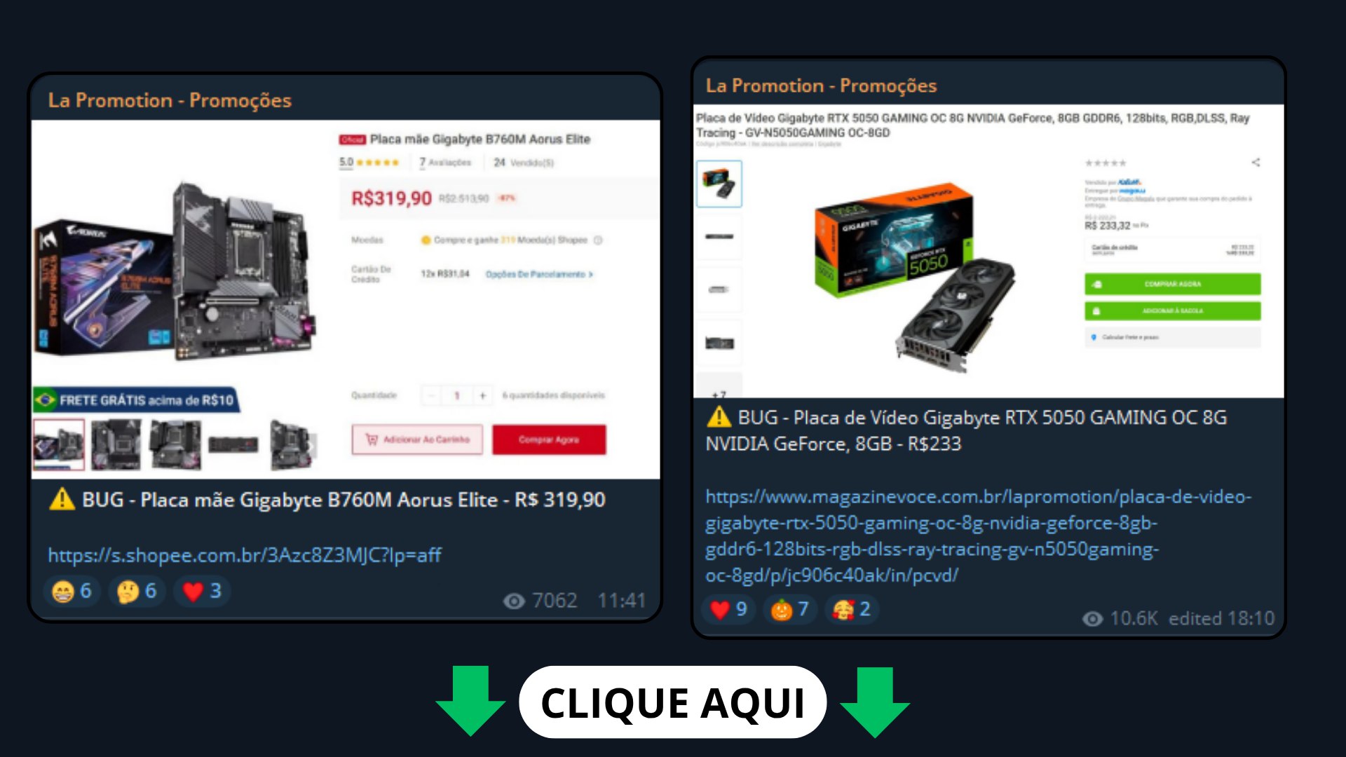 La Promotion - Promoções