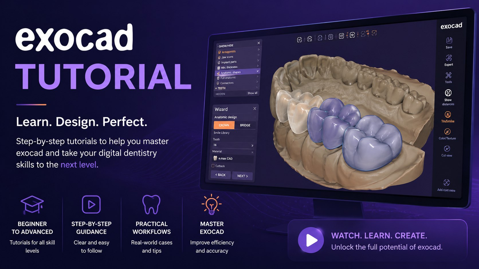 Exocad/Dental Tutorial
