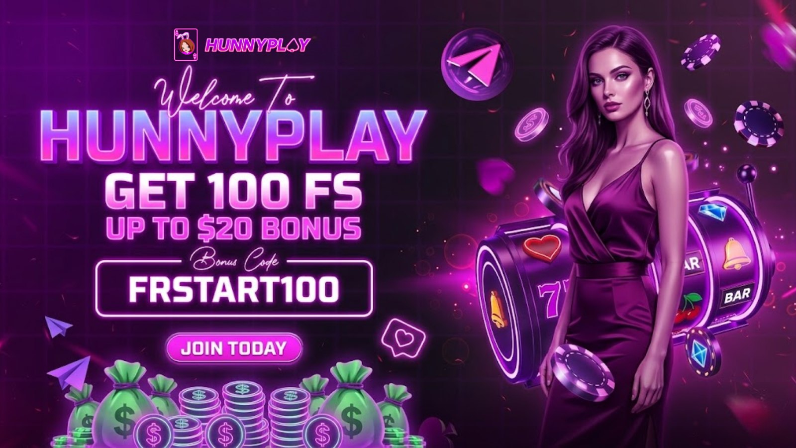 HunnyPlay Bonus Center📍