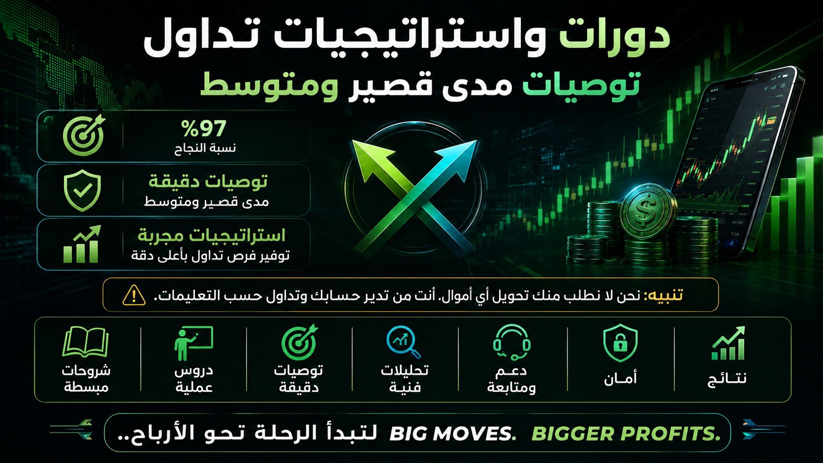 نتائج صفقات WHALE VIP