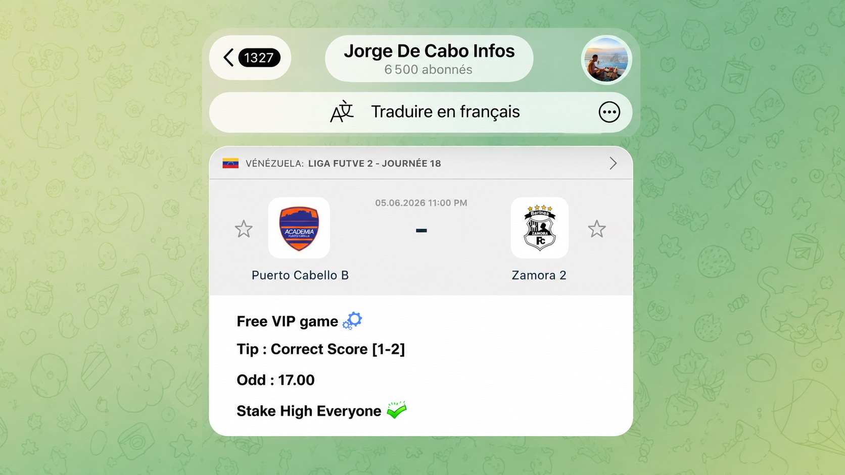 Jorge De Cabo Infos
