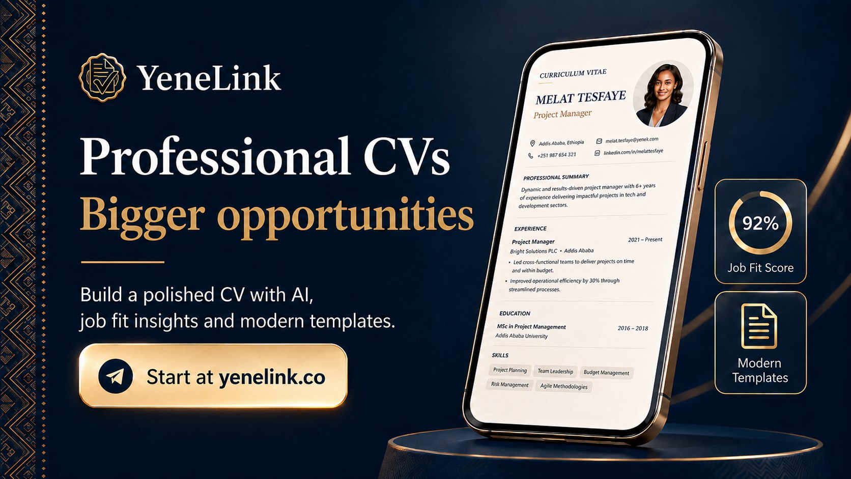Yenelink Resume