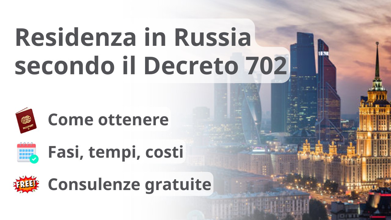 Vivere e fare affari in Russia 🇷🇺