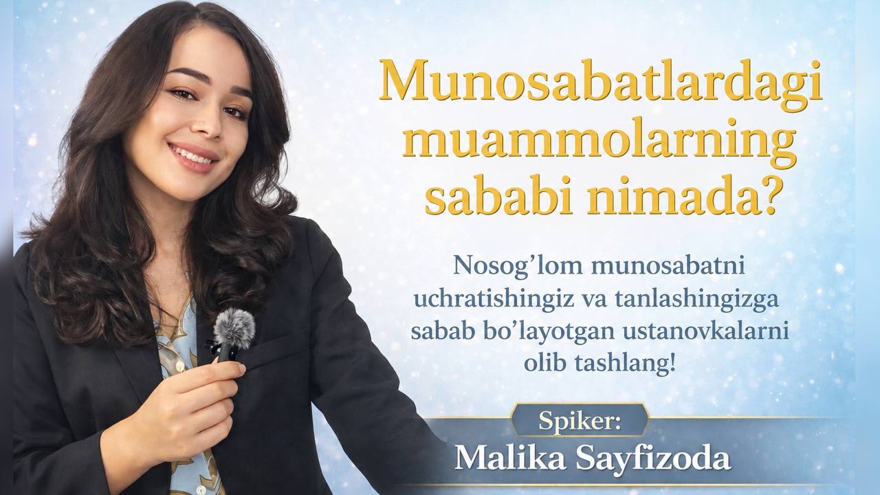 Malika Sayfizoda | Ongosti sirlari 🧠