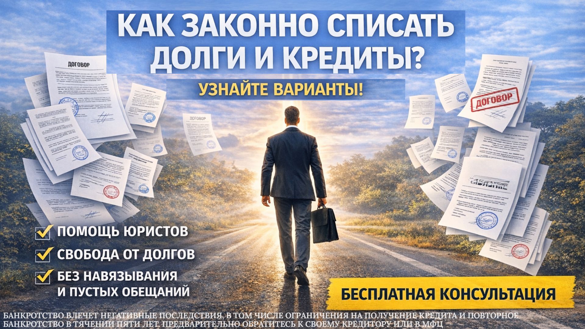 Банкротство Спишем долги и точка Раскредитовка 24/7
