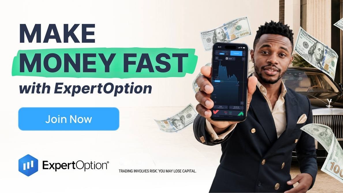 ExpertOption. Trade. Profit. Repeat. 🔄