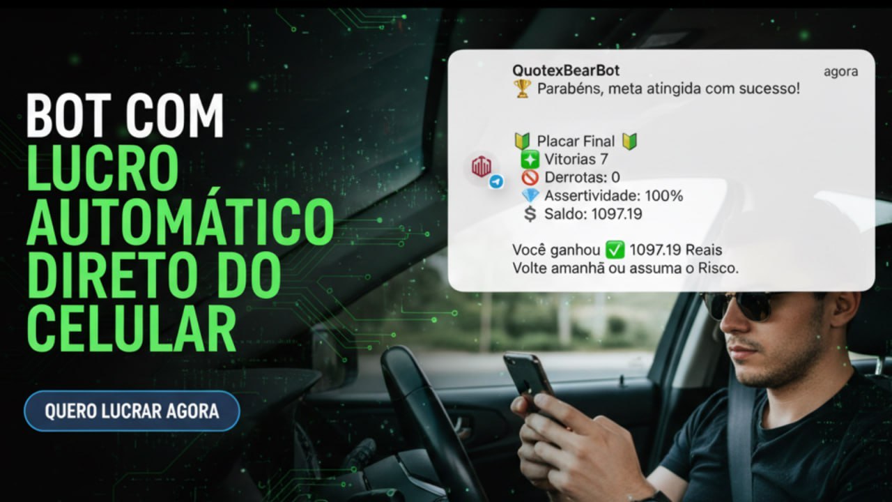 Robô trading Automático BearTrader 📊