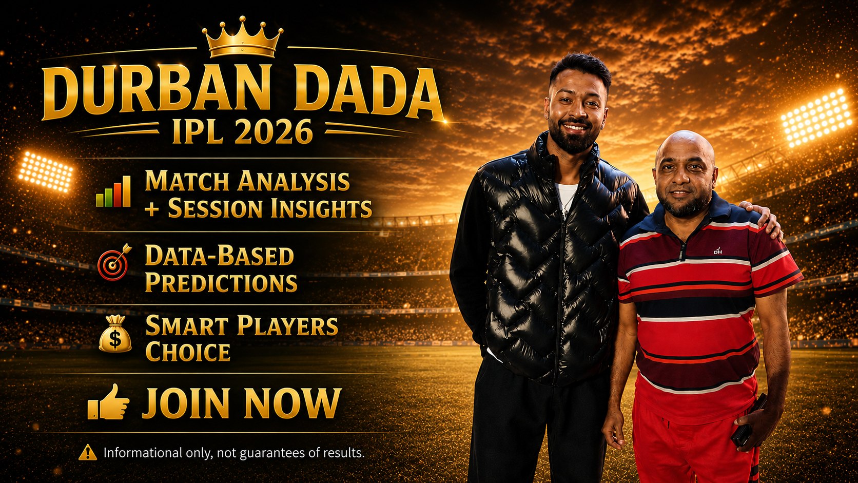 Durban Dada ( Cricket Match Tips )
