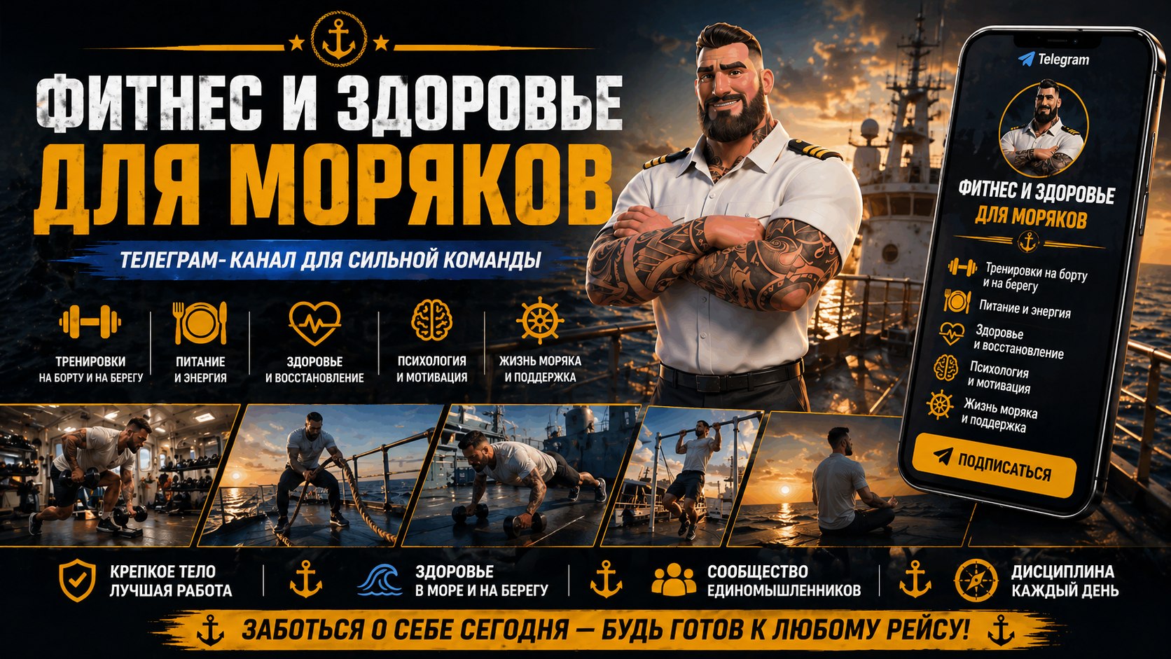 ⚓️Fitness for Sailors⚓️