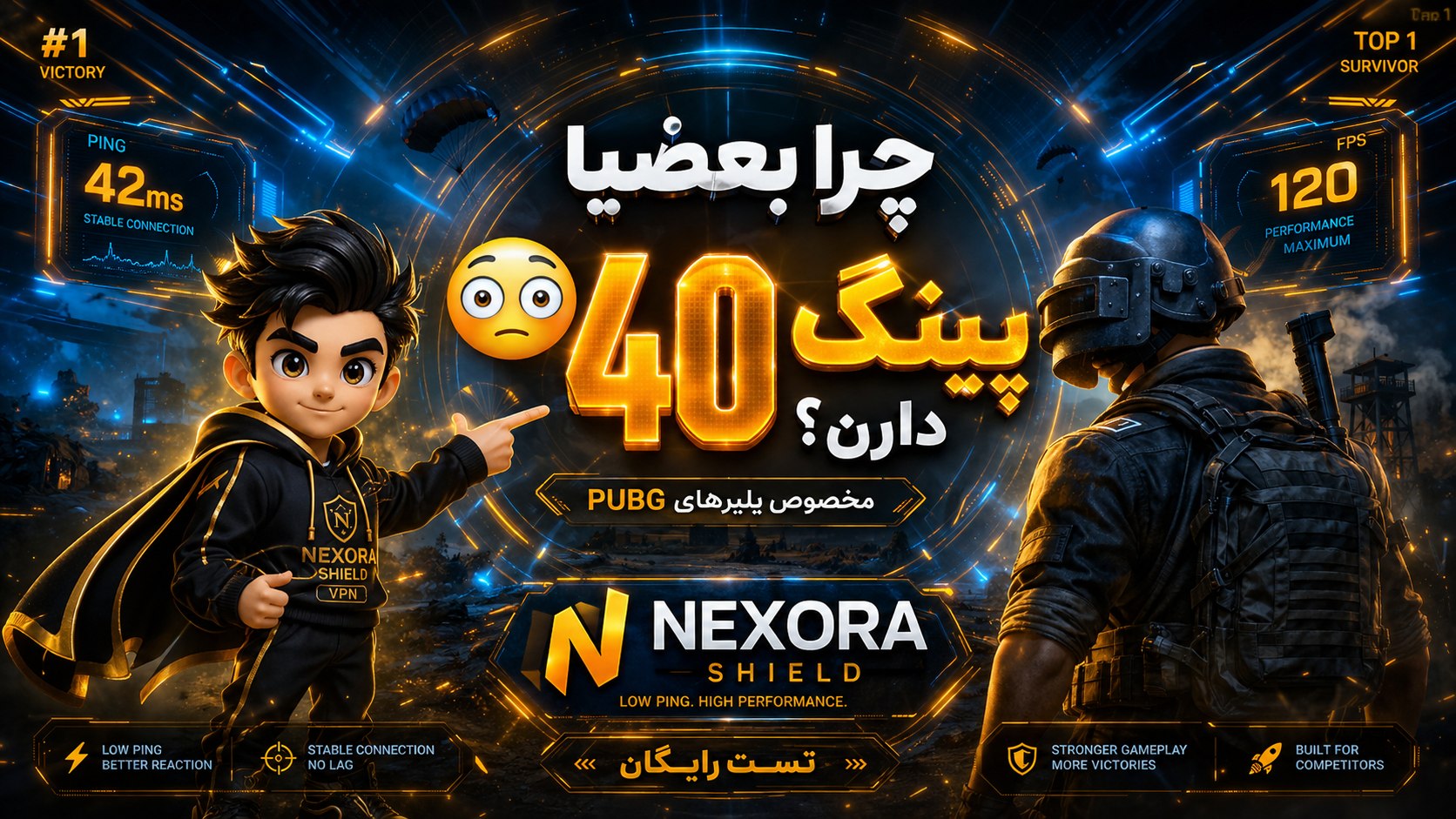 🥇 NexoraShield | VPN خرید