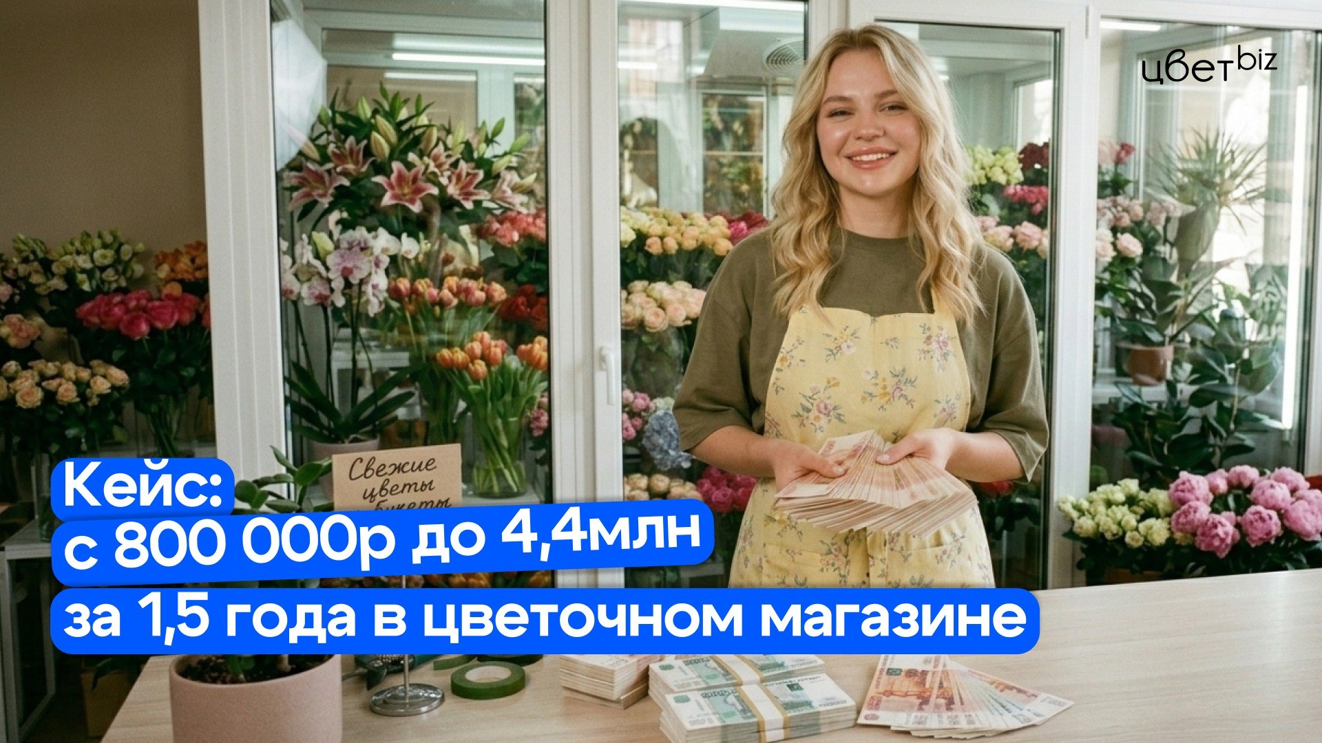 Прибыльный цветочный | Маркетинг, продвижение для цветочных магазинов | Цветочный бизнес | Денис Антонов | ЦветБиз | ЦветBiz